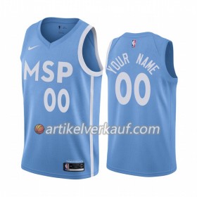 NBA Minnesota Timberwolves Trikot Nike 2019-2020 City Edition Personalisierung Swingman - Herren